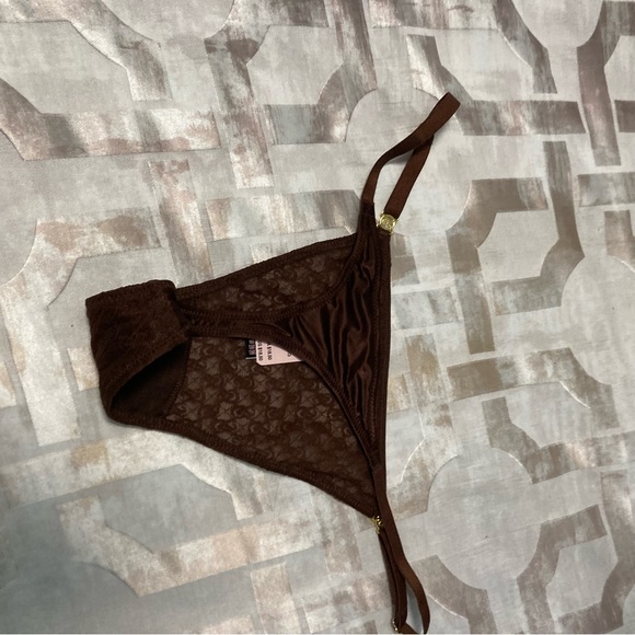 Icon by Victoria's Secret Icon Lace Adjustable Thong Panty - Picture 3 of 3